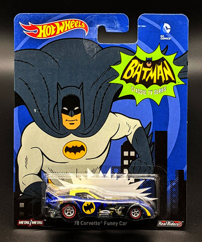 Hot Wheels Batman 78 Corvette Funny Car