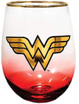 Wonder Woman Stemless Glass