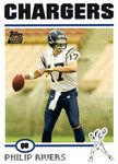 Topps 2004 Philip Rivers RC