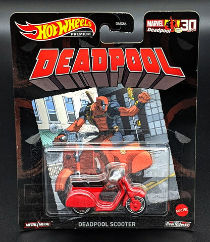 Hot Wheels Deadpool Scooter