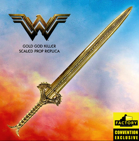 Wonder Woman God Killer Sword (Gold Variant) SDCC 2022 Exclusive
