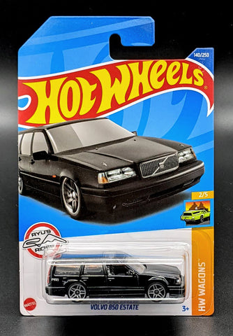 Hot Wheels Black Volvo 850 Estate