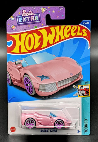 Hot Wheels Pink Barbie Extra