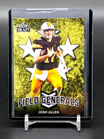 Leaf 2018 Josh Allen Field Generals