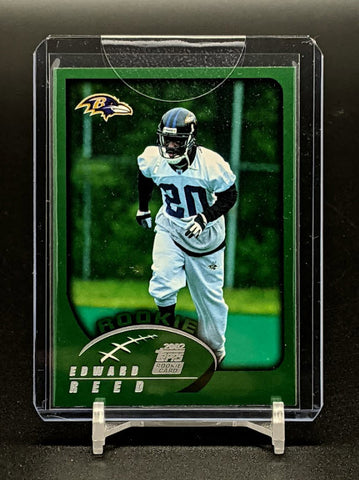 Topps 2002 Ed Reed Rookie Card