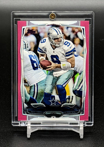 Topps 2014 Tony Romo Pink 31/499 Card