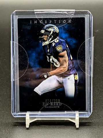 Inception 2011 Ed Reed 74/209 Card