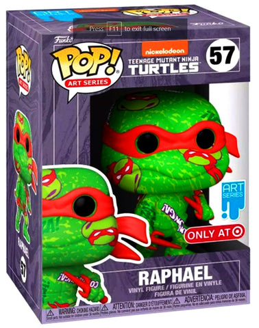 TMNT 2 Raphael Artist Series Exclusive Pop