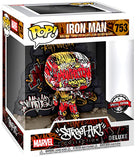 Iron Man Street Art Collection Graffiti Deluxe Pop! Vinyl Figure - Exclusive