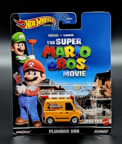 Hot Wheels Mario Bros Plumber Van